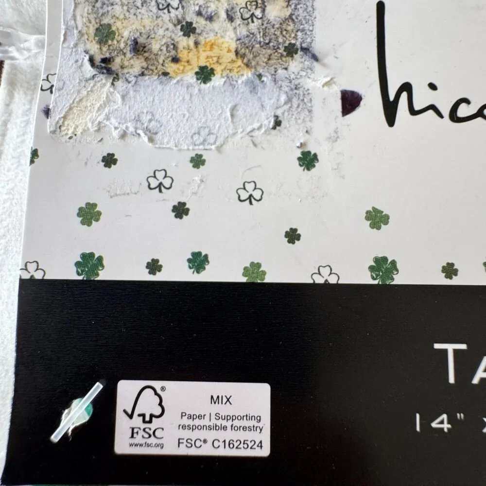 Nicole Miller Saint St Patricks Day Table Runner Shamrock Party Home Decor 14x72 - Picture 8 of 10